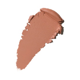MAC Glow Play Cushiony Blush in True Harmony, 7.3g &ndash; creamy matte nude-pink blush swatch shown on white background