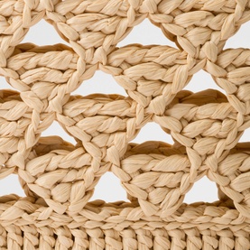 Crochet Logo Tote Bag