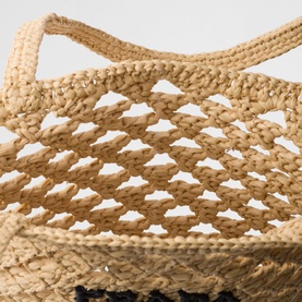 Crochet Logo Tote Bag