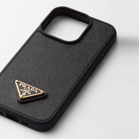 Saffiano Leather iPhone 15 Pro Cover