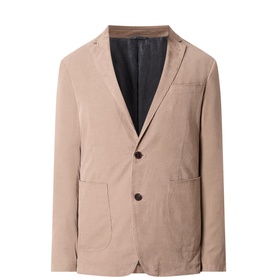 Saint Bathans Single-Breasted Corduroy Jacket