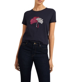 Pixie Embroidered Floral T-Shirt