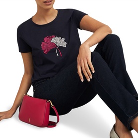 Pixie Embroidered Floral T-Shirt