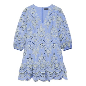 Broderie Anglaise Mini Dress