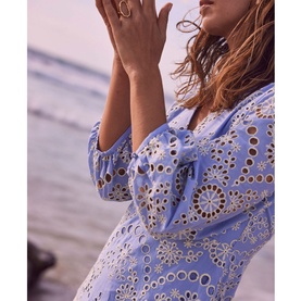 Broderie Anglaise Mini Dress