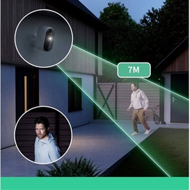 Essential 2pk Outdoor Camera HD Resolution
