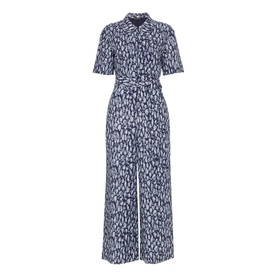 Leopard Belted Jumpsuit