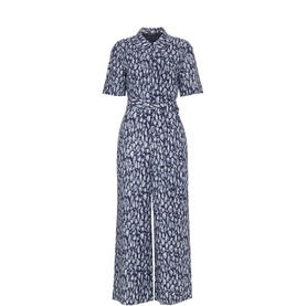 Leopard Belted Jumpsuit