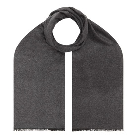 Solid Double Side Silk Scarf