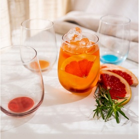 Jewel Collection Stemless Glasses 4-Piece Set