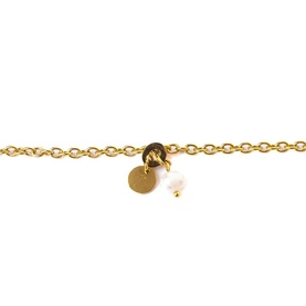 Freshwater Pearl Charm Bracelet