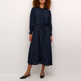 Emine Belted Shirt Dress