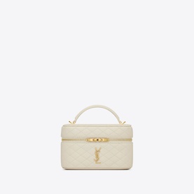 Gaby Quilted Leather Mini Vanity Case