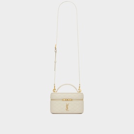 Gaby Quilted Leather Mini Vanity Case