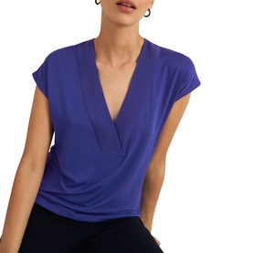Jonie Sheen Trim Top