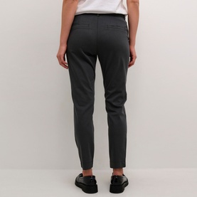 Lea Mid-Rise Straight-Leg Chino Trousers