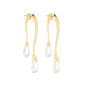 Lucite Double Drop Earrings