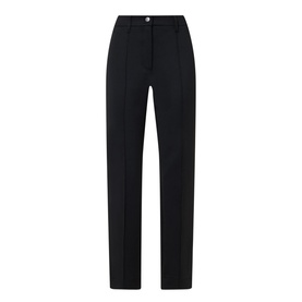 Mid-Rise Slim Leg Trousers
