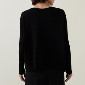 Rib-Knit Sweater