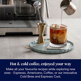 La Specialista Opera Bean to cup Coffee Machine with HomeCafe Kit Stainless Steel