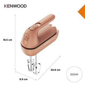 Quickmix Go 5 Speed Hand Mixer Red