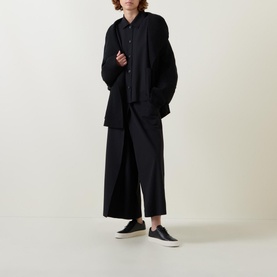 Curved-Hem Jacket