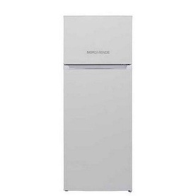 54cm Freestanding 144cm Top Mount Low Frost Fridge Freezer White