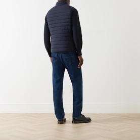 Logo Quilted Gilet