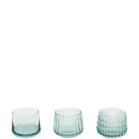 Dim T-Light Set Of 3 Green Light