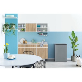 Freestanding Under Counter Freezer Silver