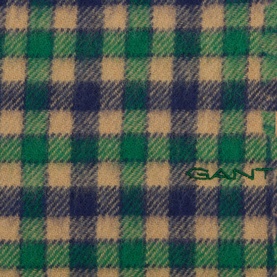Gingham Fringe Scarf
