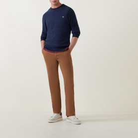 Textured Logo Sweatshirt