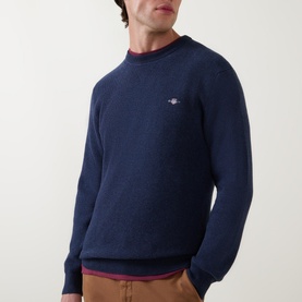 Textured Logo Sweatshirt