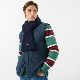 Shield Ribbed Scarf
