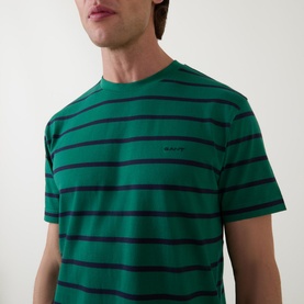 Striped Logo T-Shirt