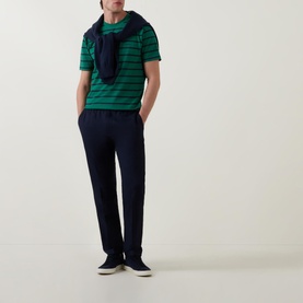 Striped Logo T-Shirt