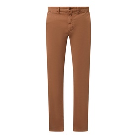 Dobby Structure Leg Chinos