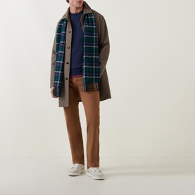 Dobby Structure Leg Chinos