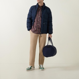 Checked Light Twill Regular Shirt