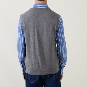 Slipover Vest Sweater