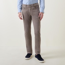Corduroy Slim-Leg Jeans