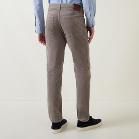 Corduroy Slim-Leg Jeans