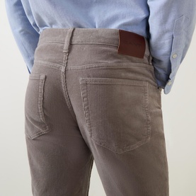 Corduroy Slim-Leg Jeans