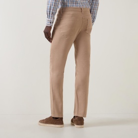 Soft Twill Straight Leg Jeans