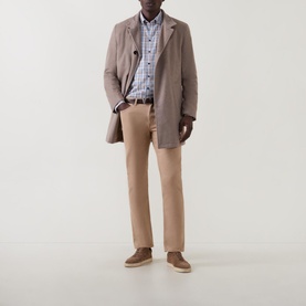 Soft Twill Straight Leg Jeans