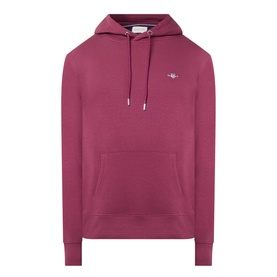 Shield Logo Drawstring Hoodie