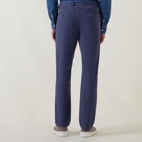 Dobby Structure Leg Chinos