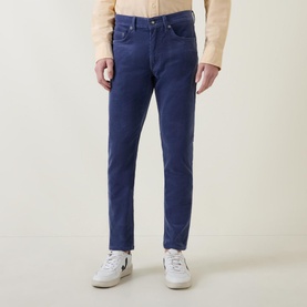 Corduroy Slim-Leg Jeans