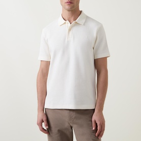 Waffle Logo Polo Shirt
