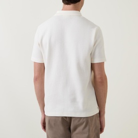 Waffle Logo Polo Shirt